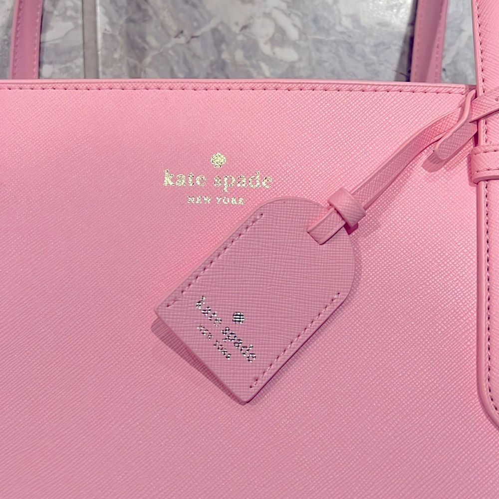 Kate Spade Schuyler Medium Tote in Mitten Pink, New - Picture 4 of 8